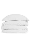 Pom Pom At Home Classico Cotton Sateen Duvet Cover & Sham Set In White