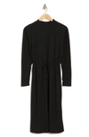 GO COUTURE GO COUTURE LONG SLEEVE DRAWSTRING WAIST DRESS