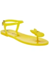 KATY PERRY WOMENS TOE-POST SLINGBACK JELLY SANDALS