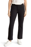 Nordstrom Rack Essential Ponte Pants In Black