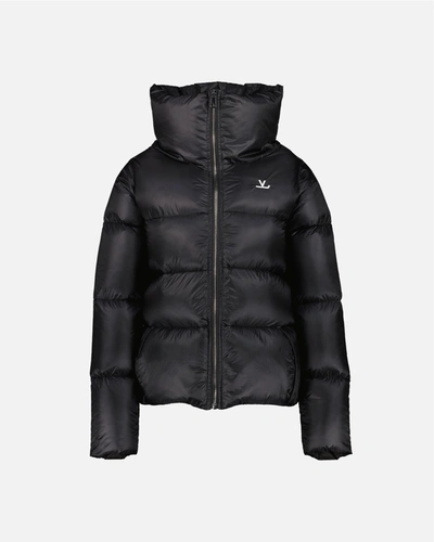 Vuarnet Ice Cube Short Puffer Jacket In Black