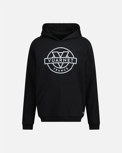 Vuarnet Corporate Outline Hoodie In Black