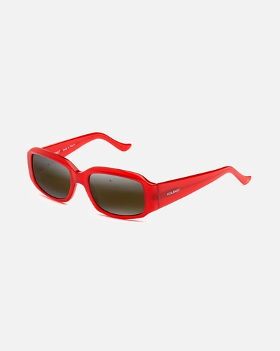 Vuarnet Resort Sunglasses In Shiny Red