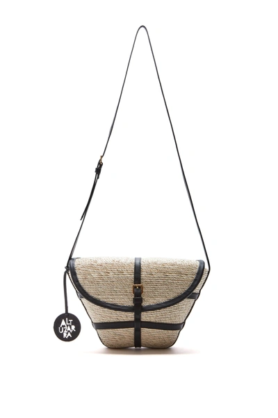 Altuzarra Watermill Crossbody Bag In Natural/black