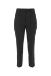 Prada Elegant Wool Trousers For Women In Grey