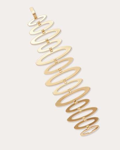 Ramy Brook Emerie Oval Bracelet In Gold