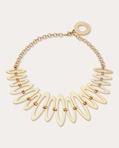 Ramy Brook Jimeni Oval Choker In Gold