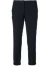 MICHAEL MICHAEL KORS MICHAEL MICHAEL KORS SLIM-FIT CROPPED TROUSERS - BLACK,MU73GUD63912211418