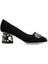 DOLCE & GABBANA DOLCE & GABBANA JACKIE PUMPS - BLACK,CD0818AM40812209547