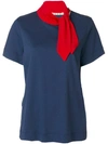MARNI tied neck T-shirt,THJEZ31EQ0TCQ8112199895