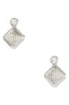 8 OTHER REASONS TRIANGLE DROP EARRINGS