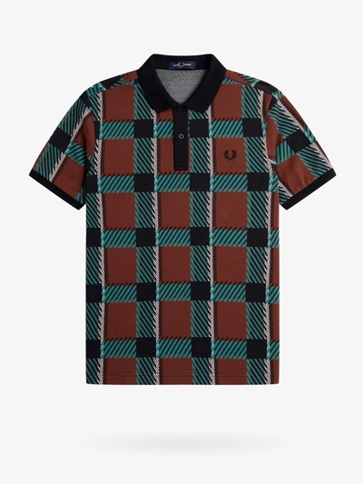 Fred Perry Polo Shirt In Brown