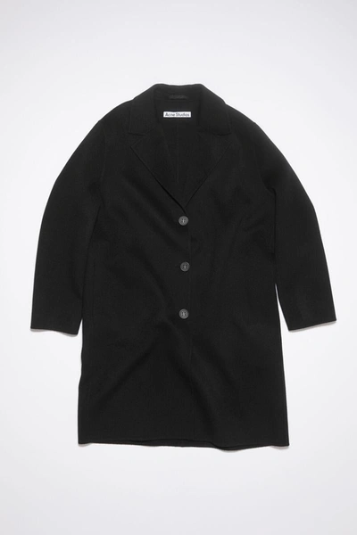 Acne Studios Coat In Black