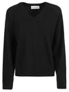 Armarium V-neck Cashmere Sweater In Black