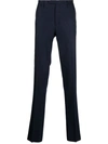 Boglioli Wool Chino Trousers In Blue