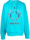 BOTTER BOTTER EMBROIDERED ORGANIC COTTON HOODIE