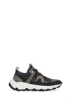 Brunello Cucinelli Leather Sneakers In Multicolour