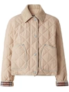 BURBERRY BURBERRY CROPPED LONG-SLEEVE JACKET