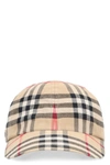 Burberry Vintage Check-pattern Baseball Cap In Beige