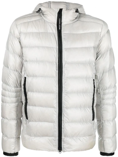 Canada Goose Padded Zipped Gilet In Grey