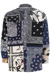 Children Of The Discordance Patchwork Bandana Whirt In Multicolor