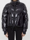 Moncler Cluses Appliquéd Quilted Padded Down Ski Jacket In Black