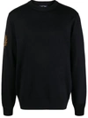 FRED PERRY FRED PERRY LOGO WOOL BLEND JUMPER