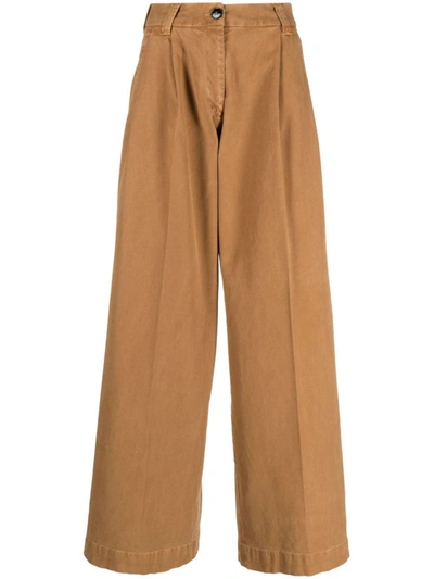 GABRIELE PASINI GABRIELE PASINI WIDE LEG COTTON TROUSERS