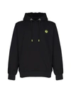 Barrow Logo-print Cotton Hoodie In Black