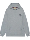 GUCCI GUCCI LOGO COTTON OVERSZED HOODIE
