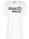 GUCCI GUCCI LOGO COTTON T-SHIRT