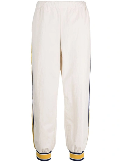 Gucci Side Stripes Detail Sweatpants In White