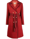 GUCCI GUCCI WOOL DOULBE-BREASTED COAT