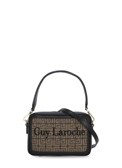 Guy Laroche Logo Camera Bag In Brown