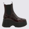 Hogan Chelsea Boots  H-stripes Burgundy