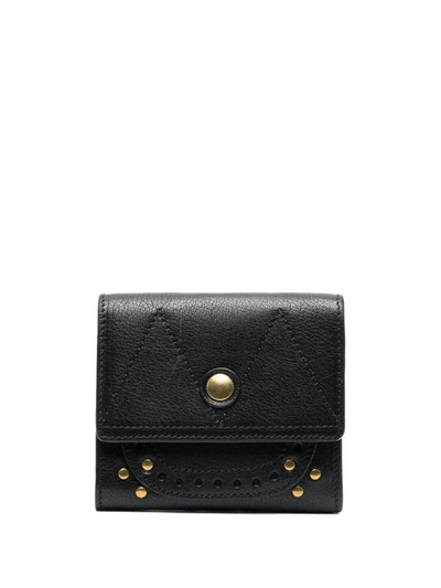 Jérôme Dreyfuss Jerome Dreyfuss Folded Leather Wallet In Black