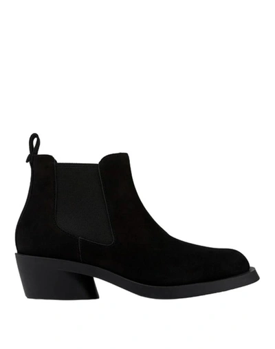 Camper Bonnie Ankle Boots In Black