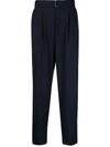 MICHAEL KORS MICHAEL KORS FLANNEL BELTED TROUSERS CLOTHING