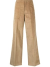 MONCLER MONCLER HIGH-WAISTED STRAIGHT TROUSERS