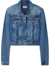 Off-white Off White Denim Jacket With Harness Details In Blue
