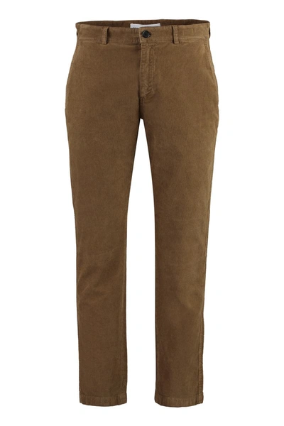 Department Five Department 5 Prince Corduroy Chino-pants In Brown
