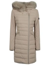 Peuterey Seriola Hooded Parka In Beige