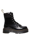 Dr. Martens Leather Ankle Boots In Black