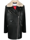 Stand Studio Black Kinsley Faux-leather Coat In Black