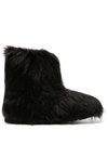 STAND STUDIO STAND STUDIO OLIVIA FAUX FUR ANKLE BOOTS