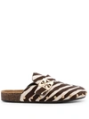 Tory Burch Mellow Studded Mule In Black