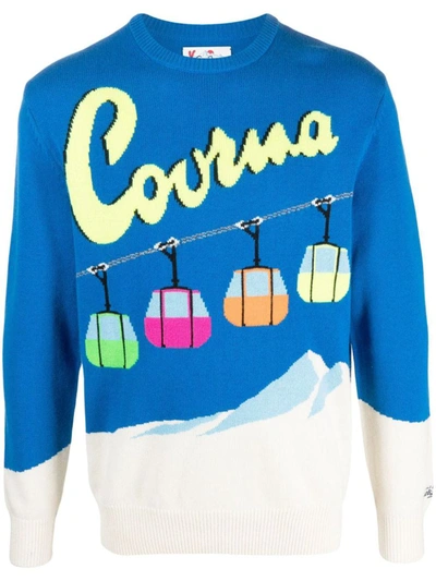 Mc2 Saint Barth Courma Ski Intarsia-knit Jumper In Multi