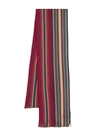 PS BY PAUL SMITH PS PAUL SMITH MEN SCARF SPECTRUM STRIPES ACCESSORIES