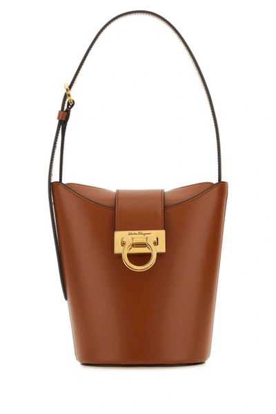 Ferragamo Salvatore  Handbags In Camel