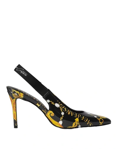 Versace Jeans Couture High Heel Shoes  Woman In Black
